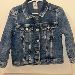Toddler girl denim jacket